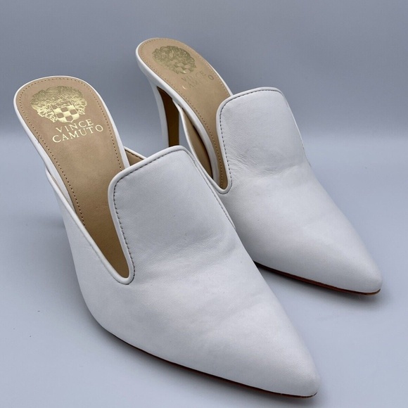 Vince Camuto Emberton Women's Shoe Open Back Heel Pure Sheepskin Size 10 M - Picture 2 of 9